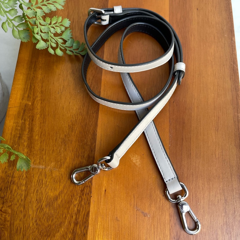 MARC JACOBS Off white/black bag Strap for any bag
